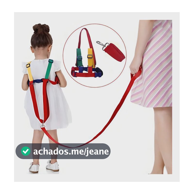 Guia Cinto De Segurança Anti Perda De Criança Pais E Filhos