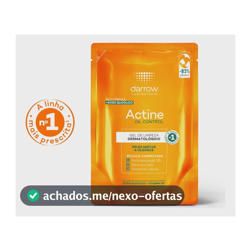 Gel de Limpeza Facial Darrow Actine Oil Control Refil 300g