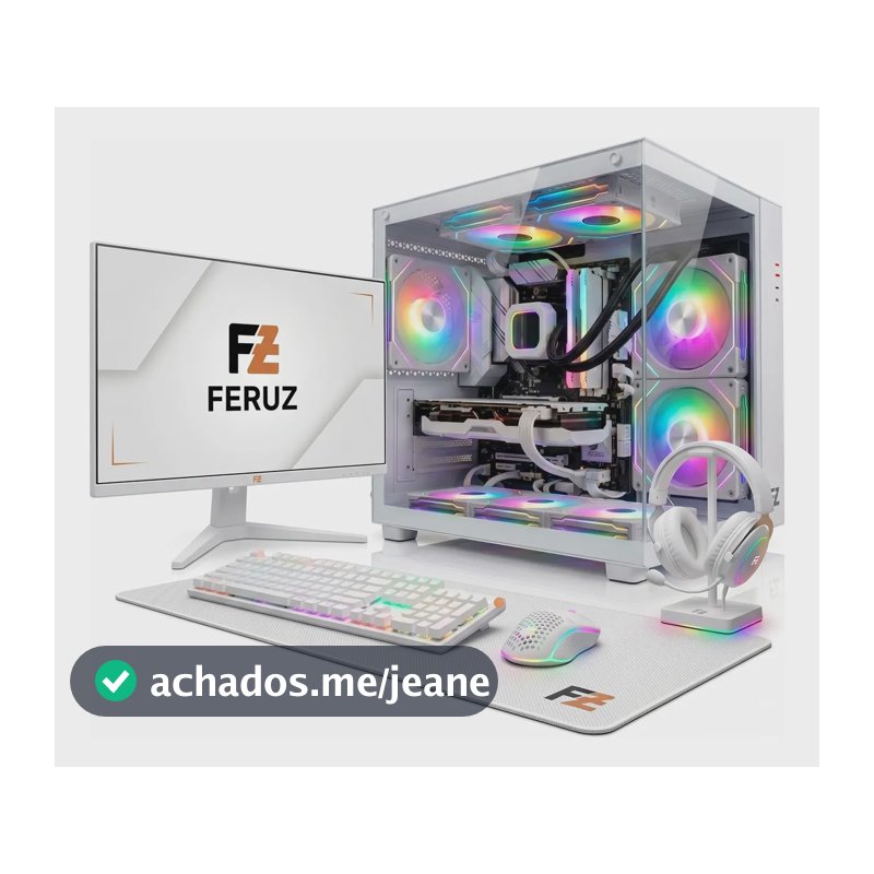 Pc Gamer Branco I7 Computador Placa Video Gtx Ddr5 Completo 620 Gb 16 Gb Nvidia Gtx 4gb Ddr5