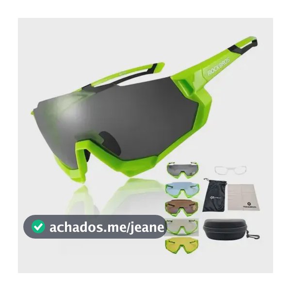 Rockbros Ciclismo RB-SP176 cor da armação verde sem gênero óculos para ciclismo