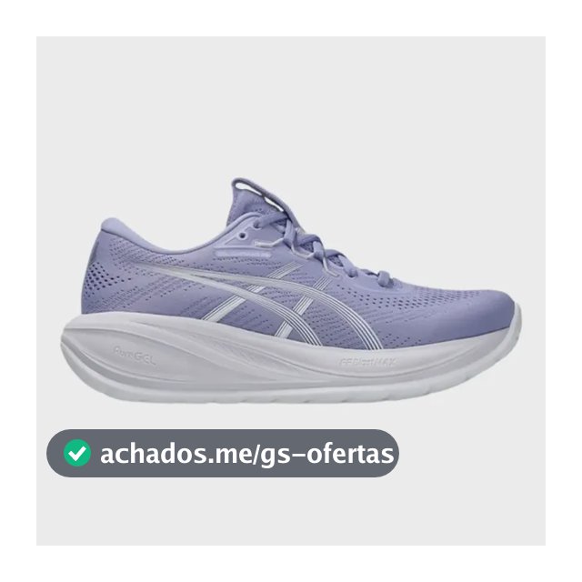 Tênis Feminino Gel-cumulus 28 Asics Academia Corrida Treino Lilás/branco Liso 37 Br