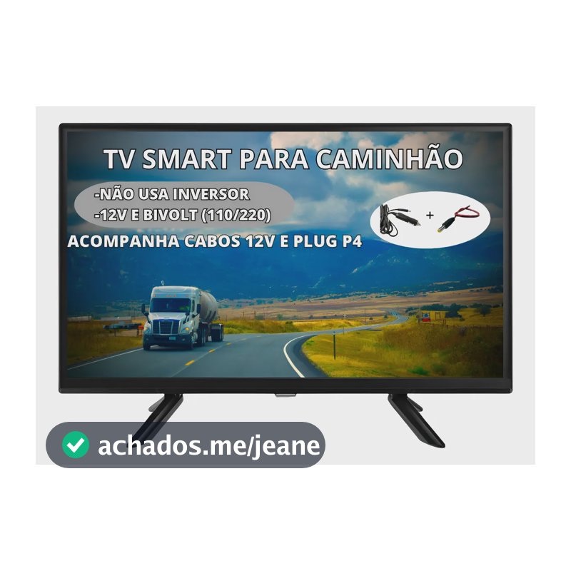Tv 24 Philco Fhd Caminhão Carreta Trailer 12v Barco Lancha