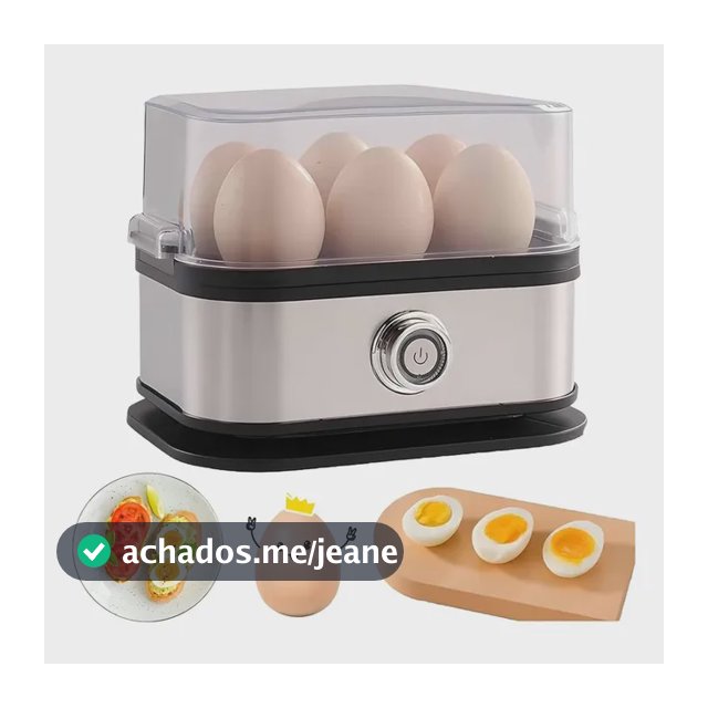 Panela Elétrica De Ovos De 3 Pontos Com Desligamento