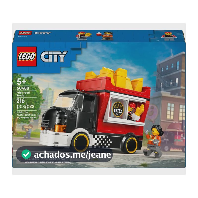 Lego City - Food Truck de Batatas Fritas #60488