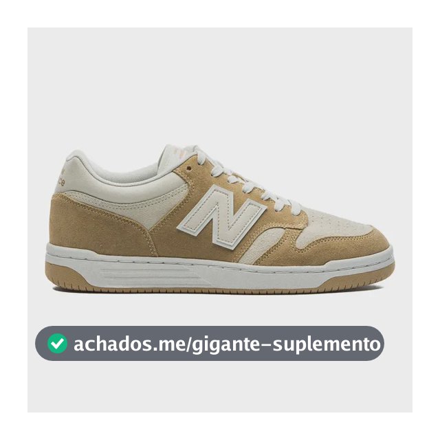 Tênis New Balance Original 480 Low Masculino Urbano Clássico