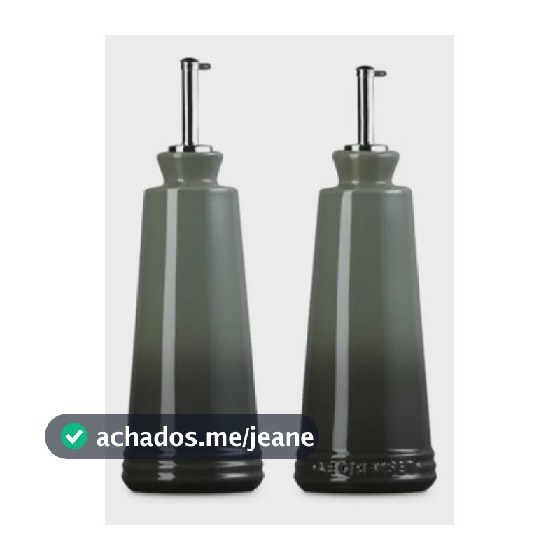 Conjunto Galheteiro Le Creuset 300ml Em Cerâmica Thyme