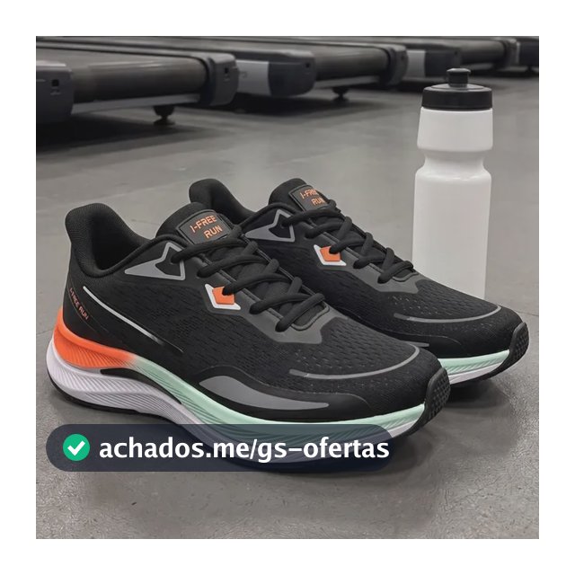 Tênis Masculino Gaipo I-free Run Caminhada Academia