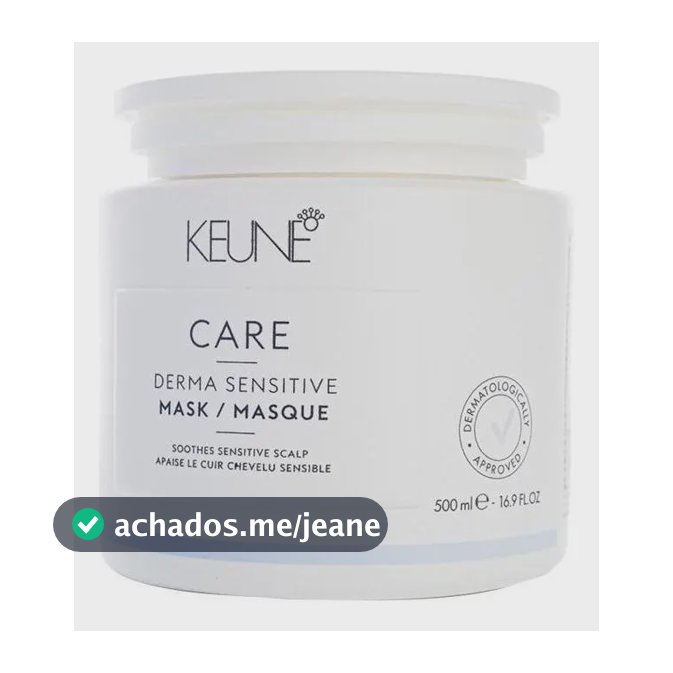 Máscara Keune Scalp Sensitive Mask Couro Sensível 500ml