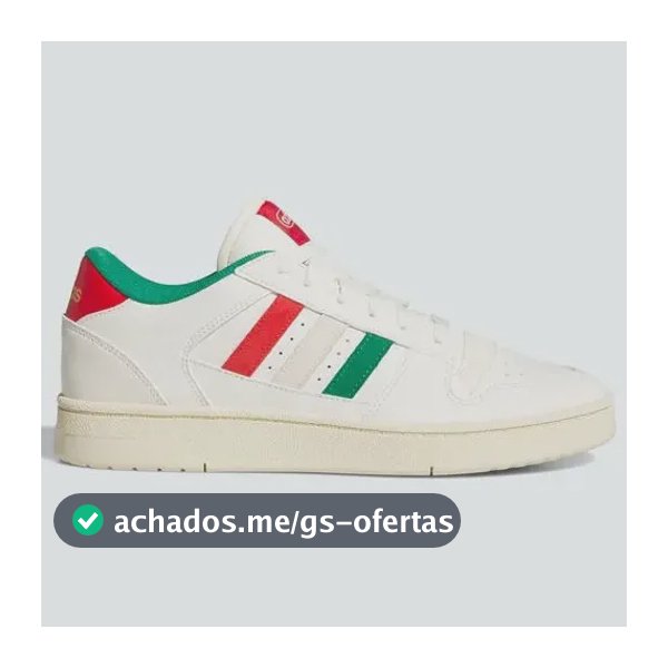 Tênis Masculino Break Start adidas Owhite/colred/bgreen Liso 39 Br