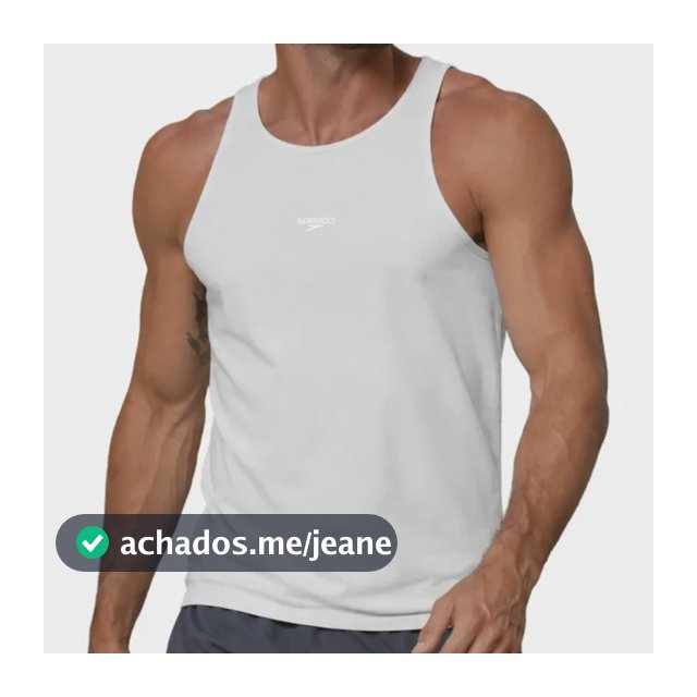 Regata Academia Speedo Lisa Básica Dry Fit Masculina
