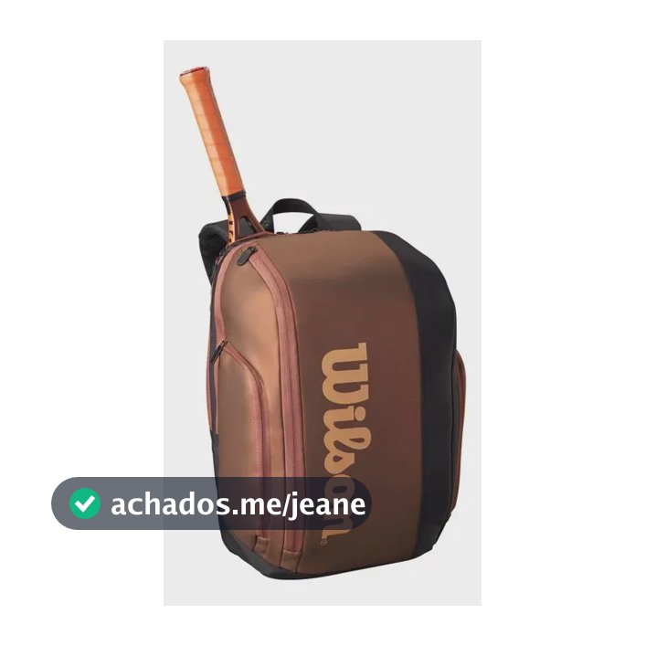 Mochila De Raquete Wilson Super Tour Pro Staff V14 Para 2 Bronze