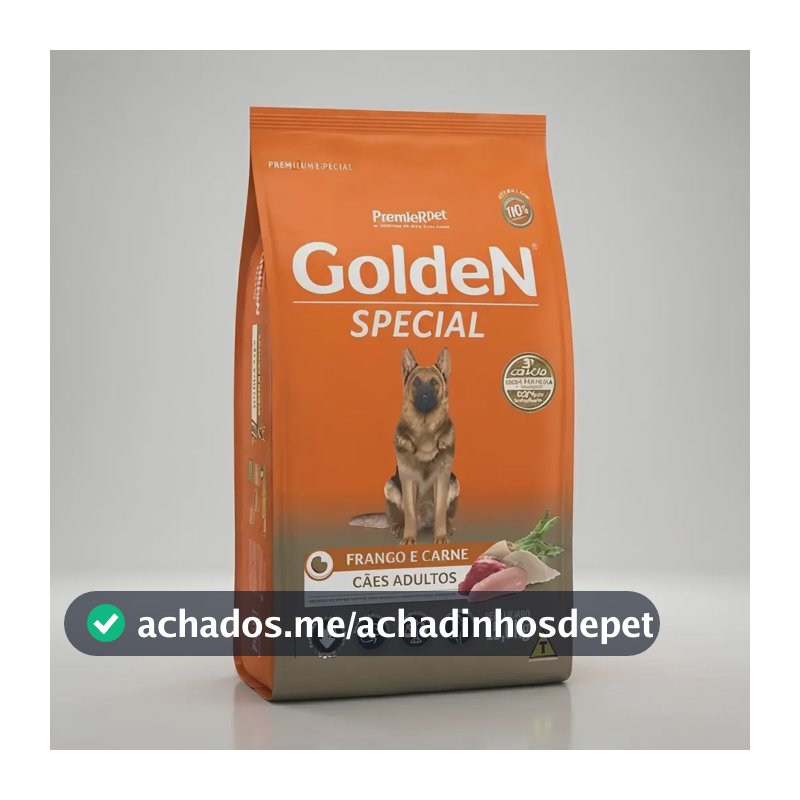 Ração Golden Special Cães Adultos Sabor Frango E Carne 15kg