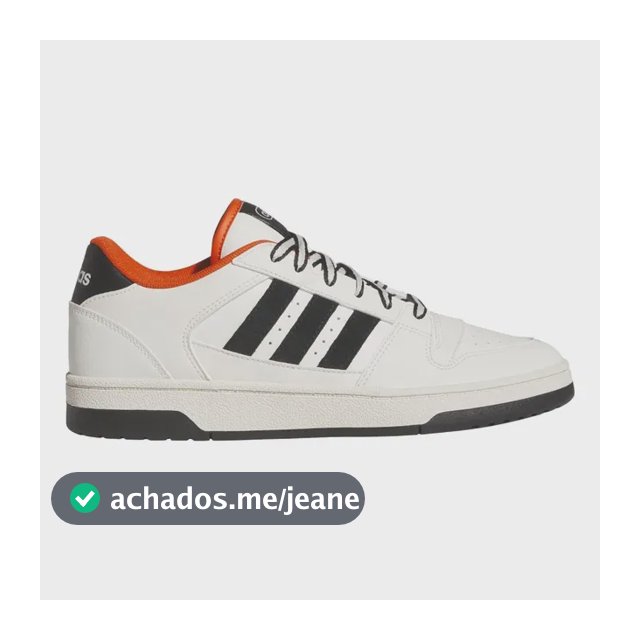 Tênis Masculino Break Start adidas Branco Liso 41 Br