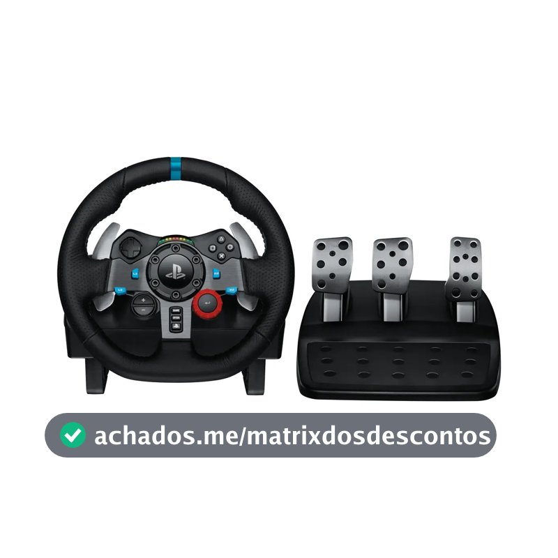 Volante Gamer Logitech G29 Driving Force para PlayStation e PC