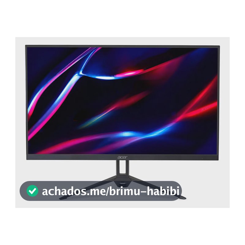 Monitor Gamer Acer Nitro KG243Y P1bip 23,8″ | Full HD • 144Hz • 1ms VRB • IPS • HDMI • DisplayPort • ZeroFrame