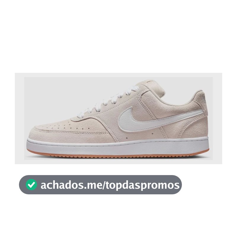 Tênis Nike Court Vision Low Masculino Bege 40 Br