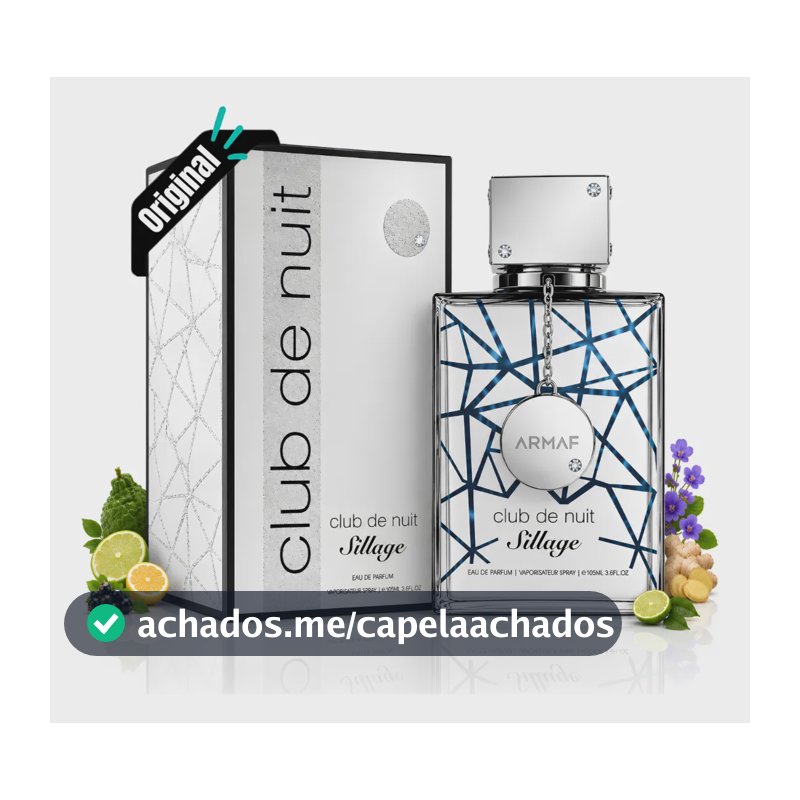 Perfume Árabe Armaf Club De Nuit Sillage Edp 105ml Masculino