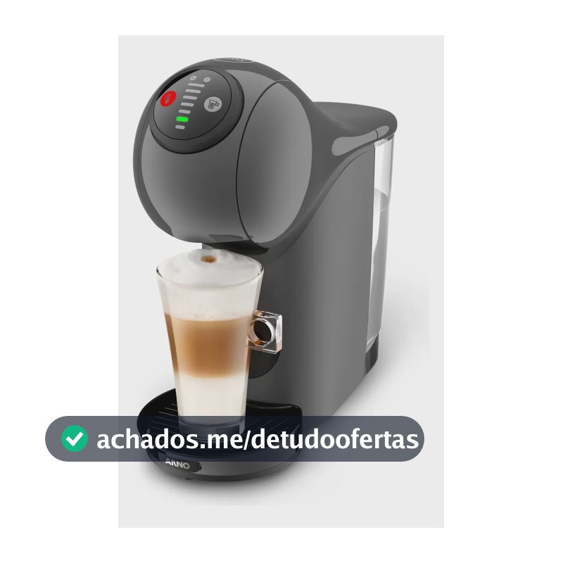 Cafeteira Nescafé Dolce Gusto Genio S Basic Grafite