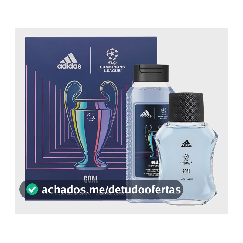 Kit adidas Uefa Goal Edition (2 Produtos)