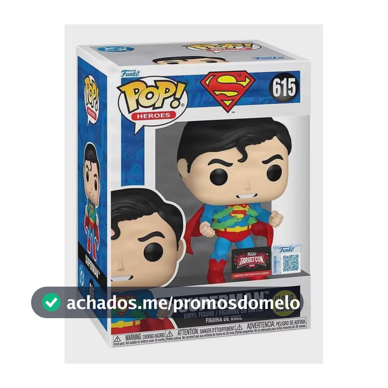 Funko Pop: DC - Exclusivo de Superman Breaking Chains Glow