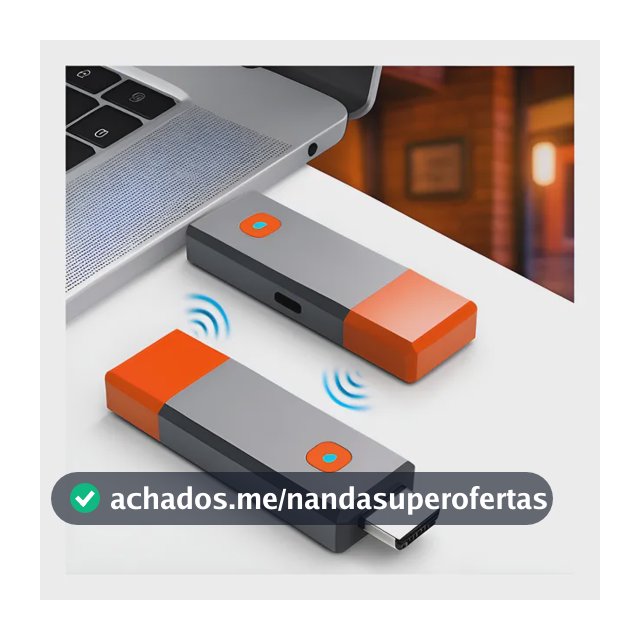 Transmissor Receptor Hdmi Sem Fio Wireless 1080p 50m Cinza 5v