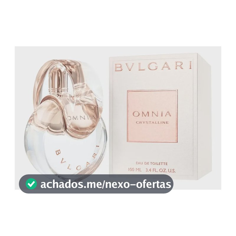 Bvlgari Omnia Crystalline Eau De Toilette 100ml Feminino