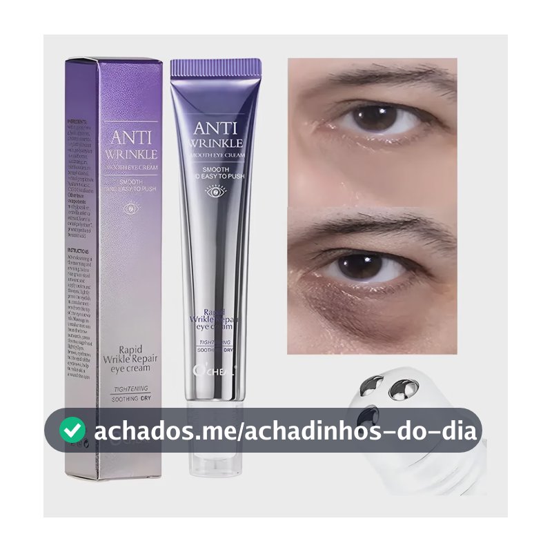 Creme Antissinais Área Dos Olhos O'cheal Retinol Coreano Todo Tipo De Pele Dia/noite