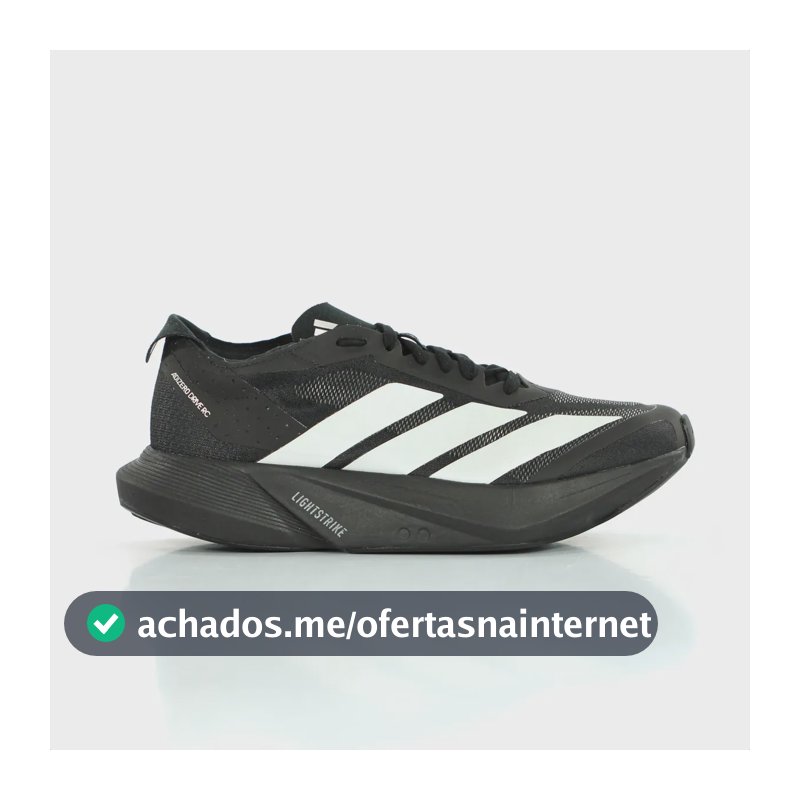 Tênis adidas Adizero Corrida Energy Drive Rc Leve Rods Preto Preto 38 Br