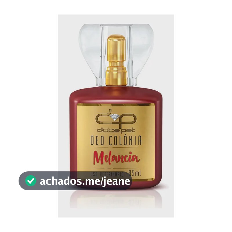 Perfume Melancia Dolce Pet - 85 Ml
