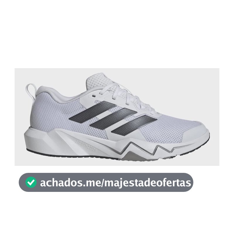 Tênis Masculino Rapidmove Go Trainer adidas Branco Lisa 41 Br