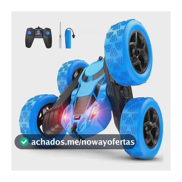 Carrinho De Controle Remoto Quick Run 360° 4x4 Drift Azul