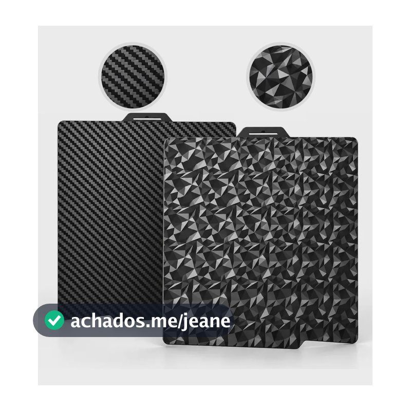 Placa De mesa para impressora 3d para bambu lab a1 257x257mm pet peo de aquecimento base magnetica texturizada placa de construção