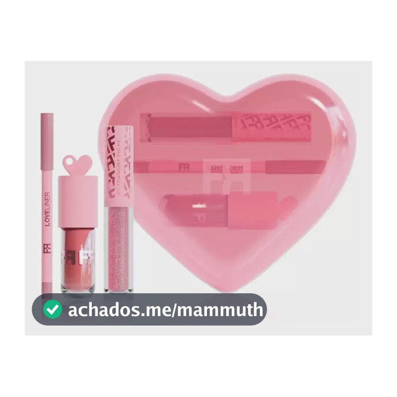 Kit Fran Lover Gloss Labial E Lapis Labial By Franciny Ehlke