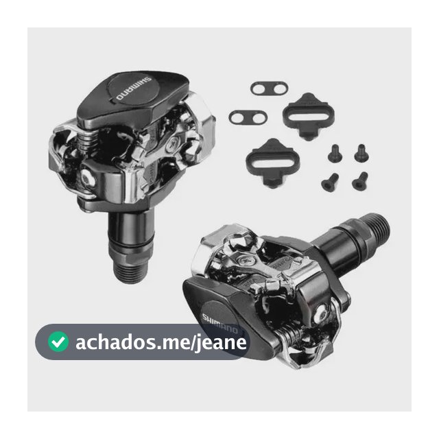 Pedal Mtb Shimano Clip Pd M505 Com Taquinhos