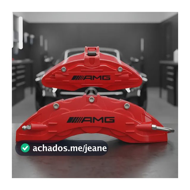 Kit 4 Capas Pinça Freio Mercedes Amg 26cm/21cm