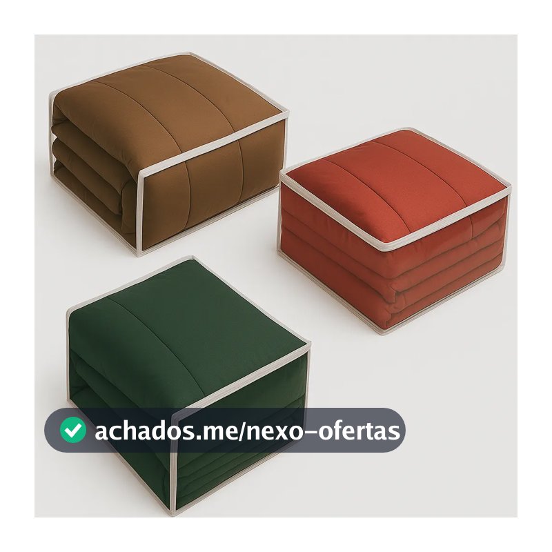 Kit 5 Saco Organizador Multiuso Pmg Embalagem Pvc Cristal 100% Pvc Transoparente