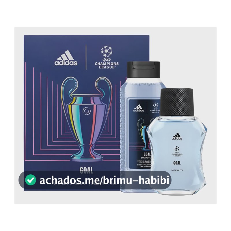 Kit adidas Uefa Goal Edition (2 Produtos)