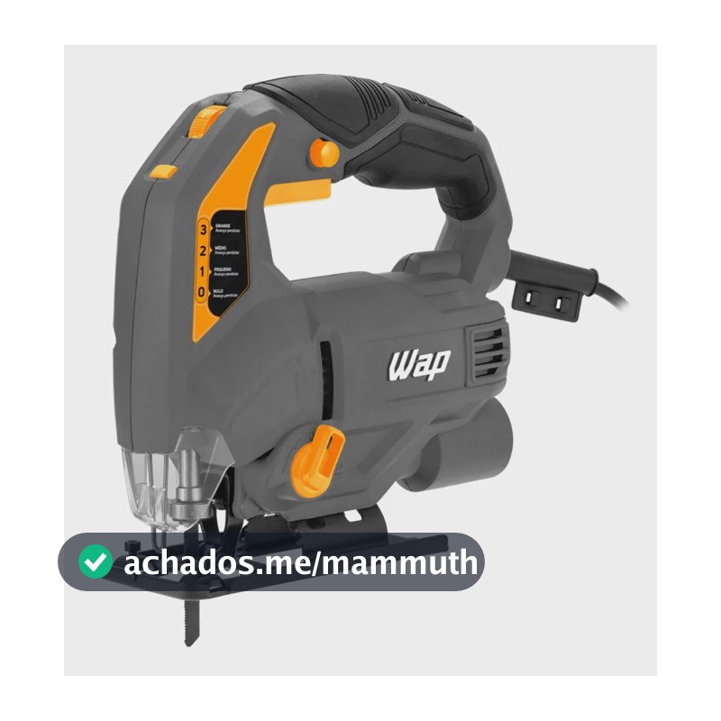Serra Tico Tico Wap Stt02 800w 6 Velocidades Com Botão Trava 220v