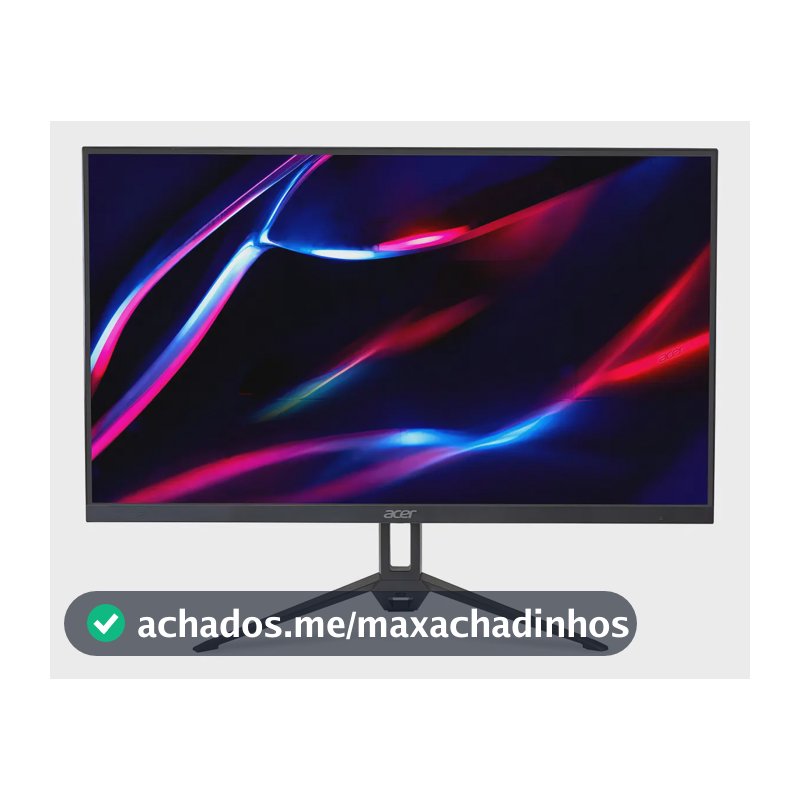 Monitor Gamer Acer Nitro KG243Y P1bip 23,8″ | Full HD • 144Hz • 1ms VRB • IPS • HDMI • DisplayPort • ZeroFrame