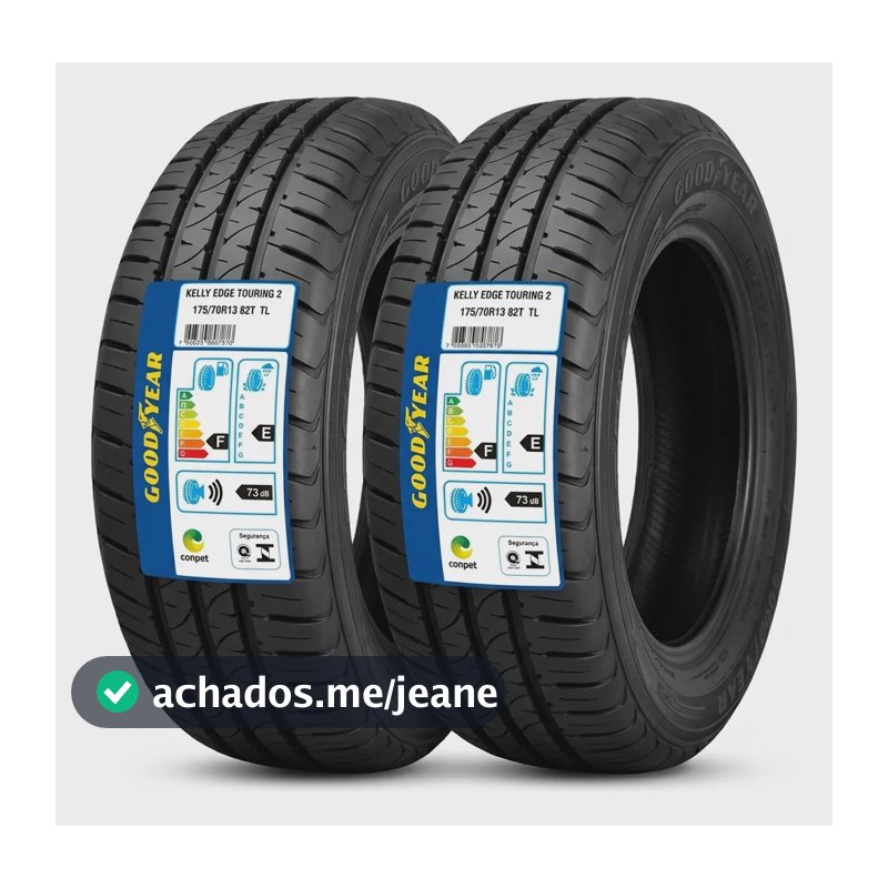 Kit 2 Pneus Goodyear Kelly Edge Touring 2 175/70 R13 82 T T