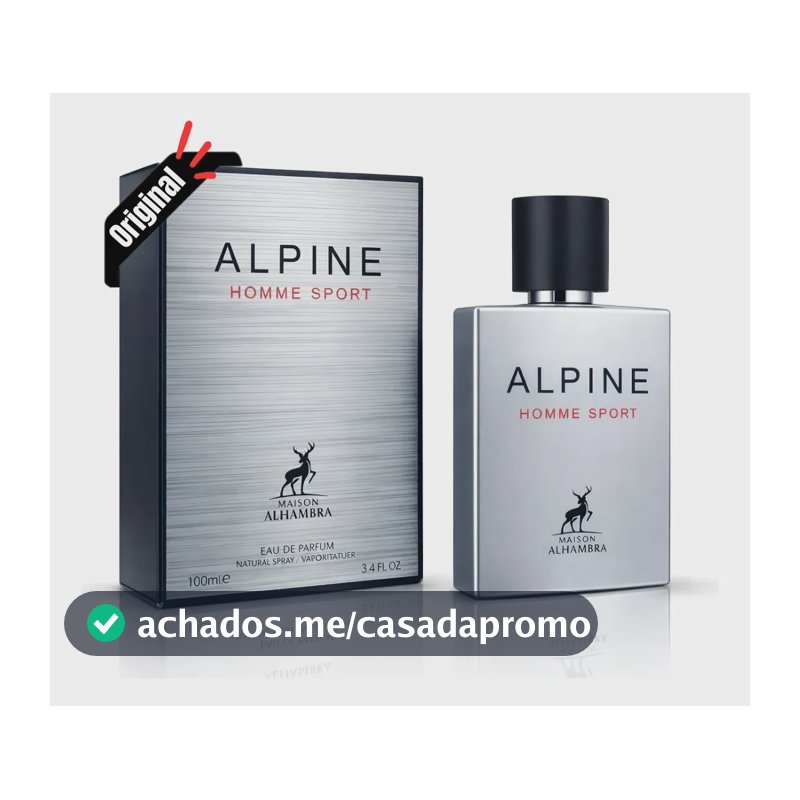 Perfume Árabe Alpine Homme Sport Maison Alhambra 100ml Edp Lipx