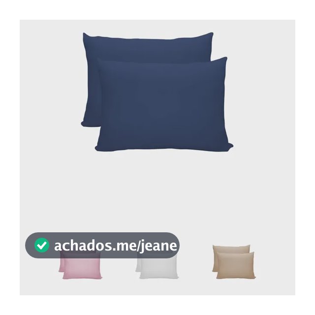 Kit 2 Fronhas Bebê 30x40 cm 100% Algodão Malha Lisa Envelope Berço Americano Antialérgica Respirável Macia Azul Marinho Jogo 2 Peças Capa para Travesseiro Infantil Respirável Lavável - Renova Enxovais