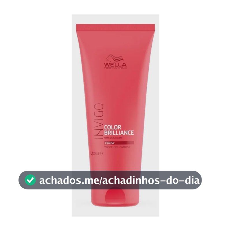 Condicionador Wella Professionals Color Brilliance Invigo 200 Ml