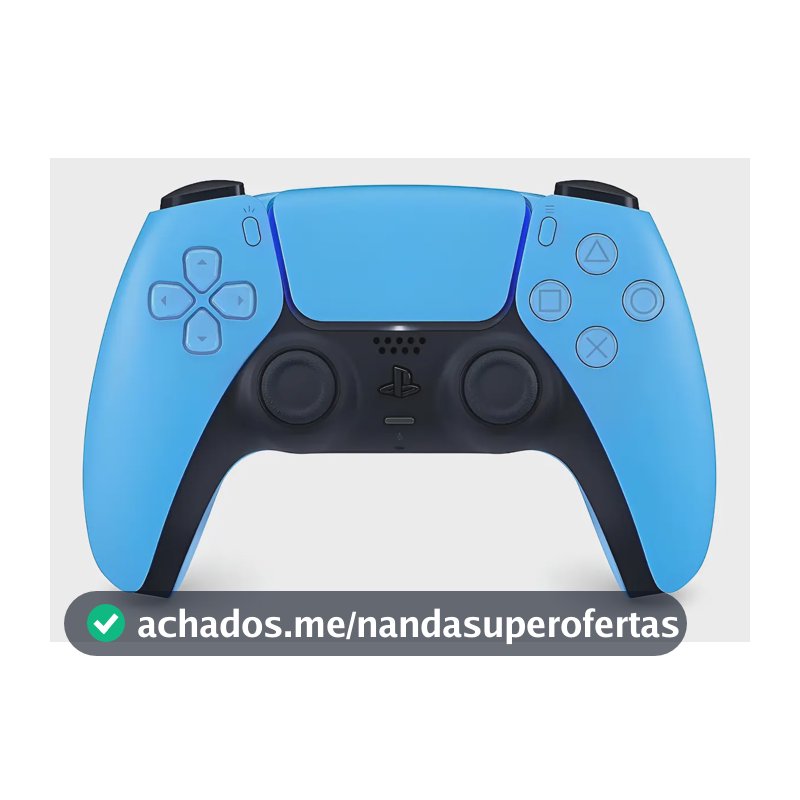 Controle Sem Fio Sony Playstation Dualsense Starlight Blue