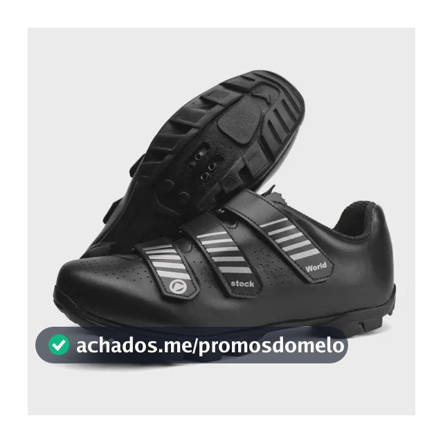 Sapatilha Mtb Bike Ciclismo Resistente Promoção Worldstock