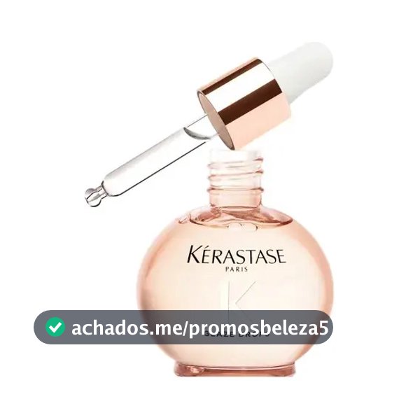 Óleo Capilar Kérastase Gloss Absolu Glaze Drops, Brilho Intenso Para Cabelos, Controle de Frizz, 45ml