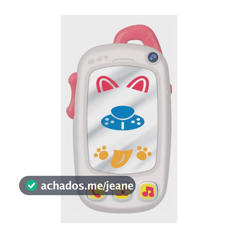 Winfun - Celular Minha Primeira Selfie Rosa - Yes Toys