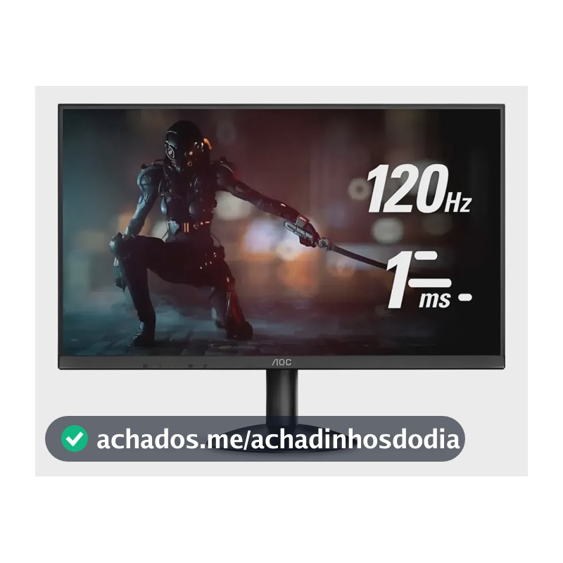 Monitor 21,5 Aoc Fhd  22b30hm2 Gaming Widescreen Va Vga Hdmi Preto 127/220v