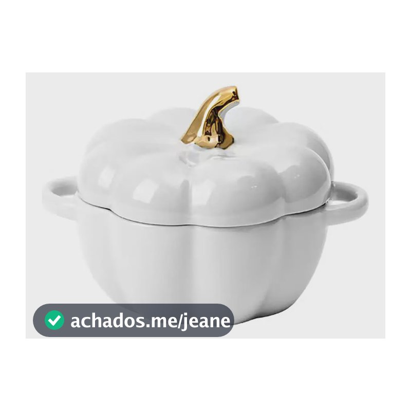 + Conjunto De Tigelas De Abóbora Com Tampa E Asa, Cerâmica .