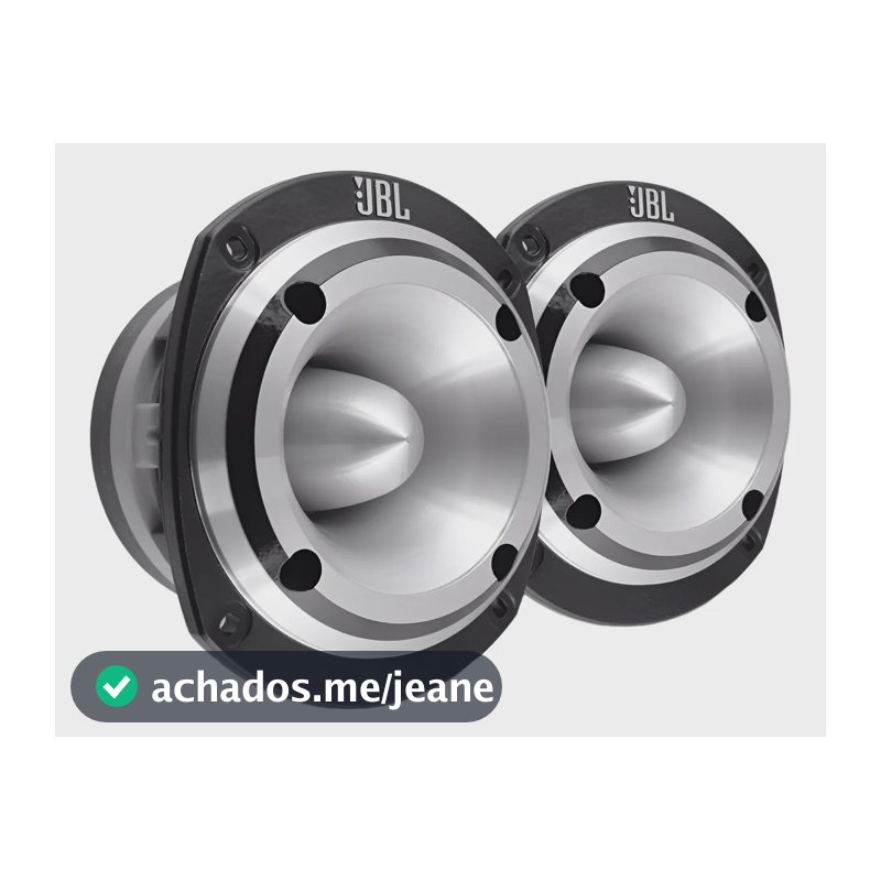 Kit 2 St450 Trio Tweeter JBL ST 450 300watts RMS Twitter Cor Prateado